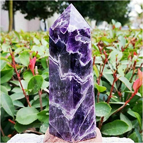 Améthyste brute pointe cristal quartz obélisque tour guérison