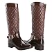 Alexis Leroy - Botas de Agua con Patrón de Cuadros para Mujer...
