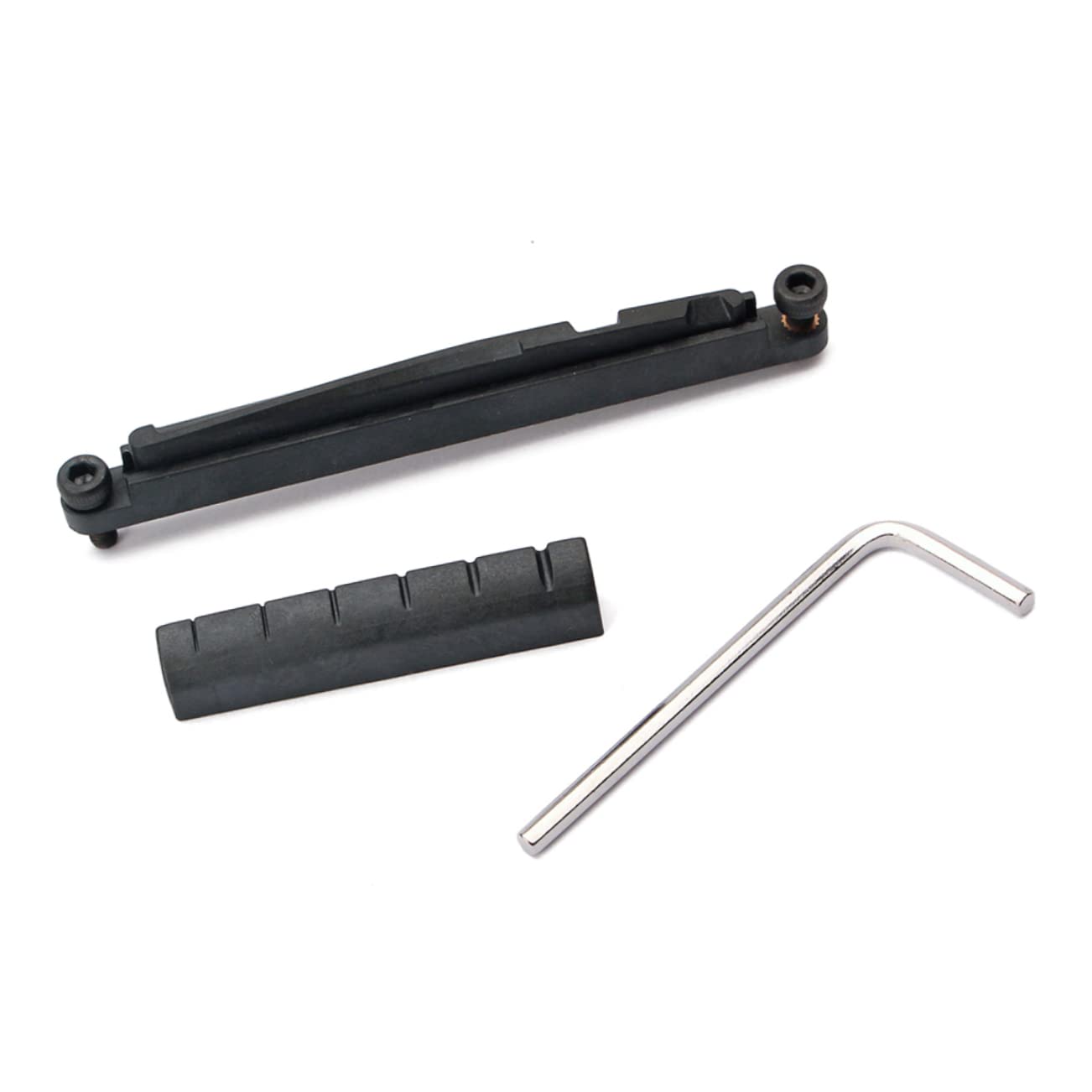 VICASKY Acoustic Guitar Nut Saddle Bridge Lower Nuts for Folk Guitar Repair Maintenance