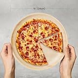 ECO Leaf 25 Disposable Palm Leaf Plates | 10”(24cm) Deep Round Bamboo Plates, Compostable Dinner Plates | Eco-Friendly Disposable Plates for Hot Food,Biodegradable Strong Plate |Microwave & Oven Safe - Image 6