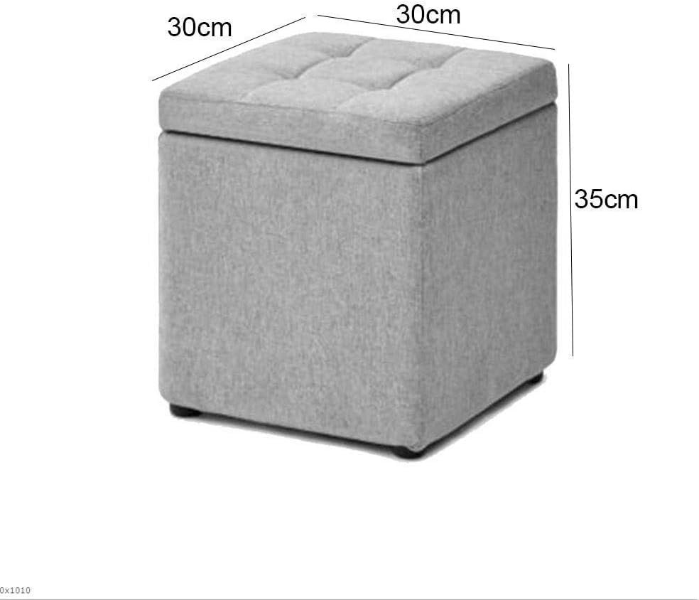 Banc en bois massif et tissu ottoman rose | Finitions soignees pour interieur chic - 5