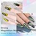 Nail Magnet Tool, Y Shape Nail Magnet Pens, Strong Force Magnet Stick 3D Magnetic Cat Eye Gel Polish Nail Art, for Salon, Studio or Home (HJ-NAT257)