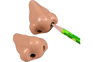 Oriental Trading Nose Shaped Pencil Sharpeners Pack of 3