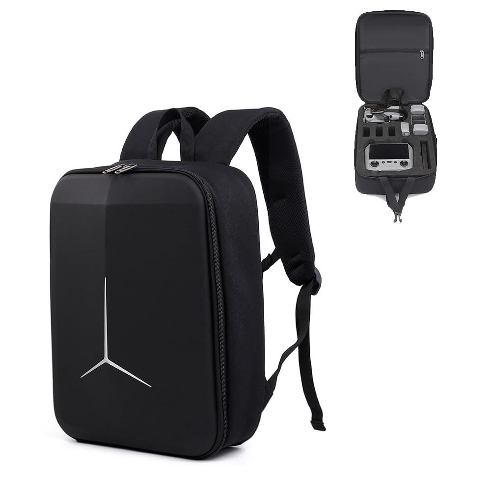 Sac à dos de transport pour DJI Mini 5 Pro, sac de rangement de voyage, sac à bandoulière, coque de protection en EVA, boîte de rangement portable pour accessoires Mini 5 Pro, 36 x 26,5 x 11,5 cm