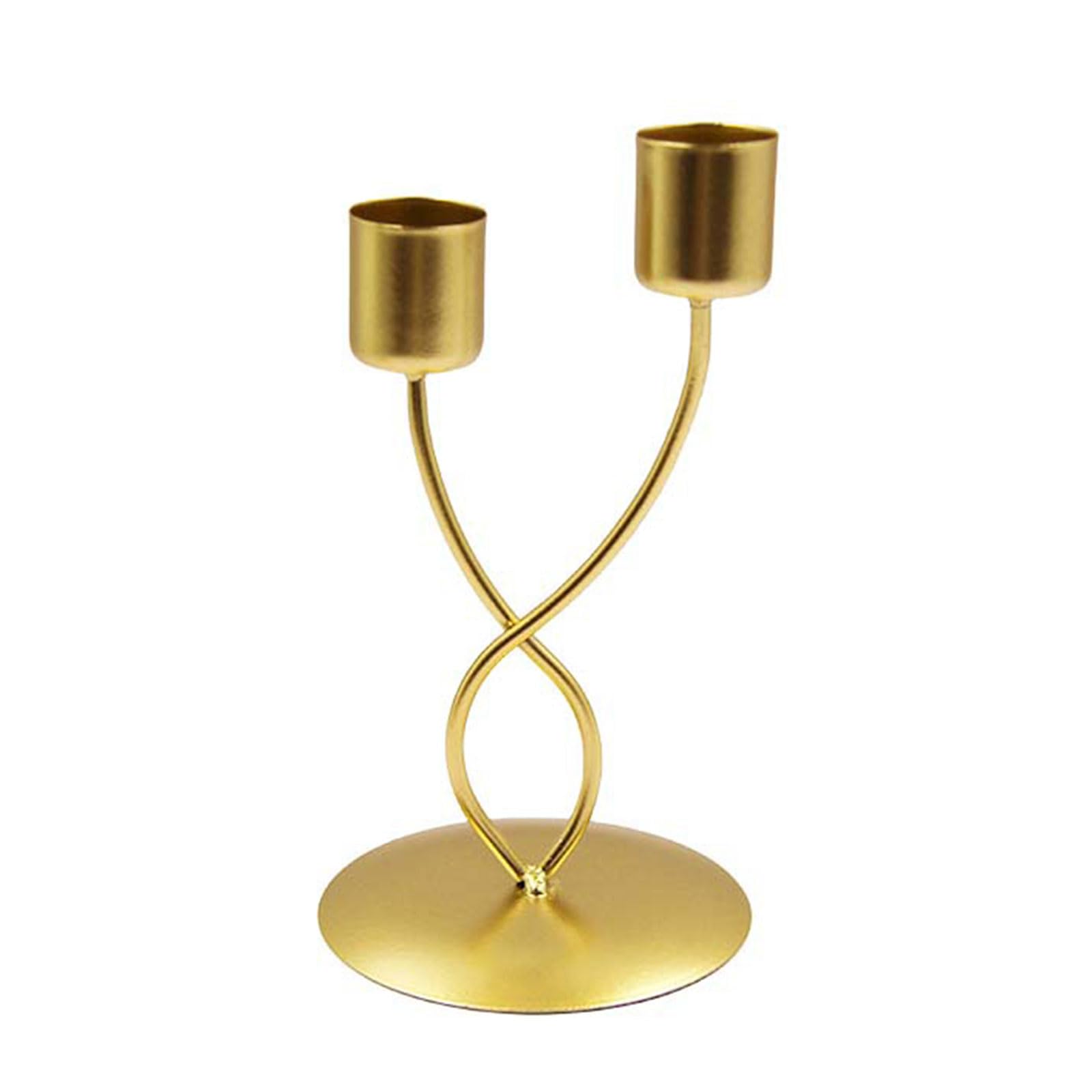 Buxuaaaa Nordic Designs Iron Tapered Holder Metal Candlestick Stand Centerpieces Decoration for Elegant in Any Room Nordic Holder