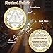 Victory Path 1 Year Sobriety Coin, Affirmation AA Chips, Addiction Recovery One Years Sober Medallions, Celebrating Anniversary Token, Alcoholics Anonymous Sobriety Gifts for Men Women