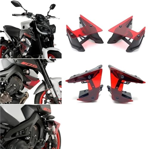 Aileron de carénage à ailes fixes MT-09 finition premium aérodynamique - 4