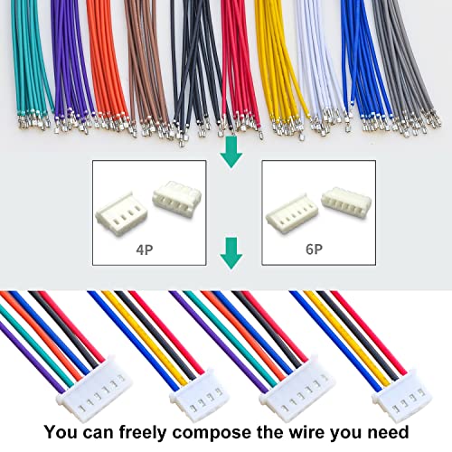 Mini-SPOX 2.5mm 5264 Kit con cables pre-crimpados 56 pzas miniatura 5