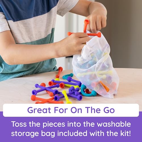 Image of Fat Brain Toys Plip Kit, Building Toys for Creative Play, Creative Construction Play Set, Kids Toys Ages 5 to 12