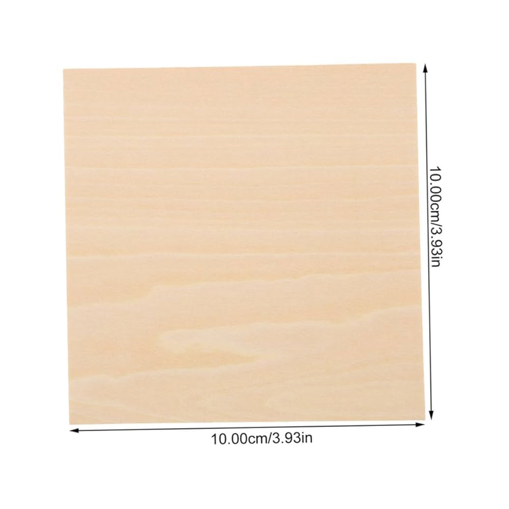 Amazon.co.jp: HOMOCONO 20個木板模型材料 用無地木板 工芸