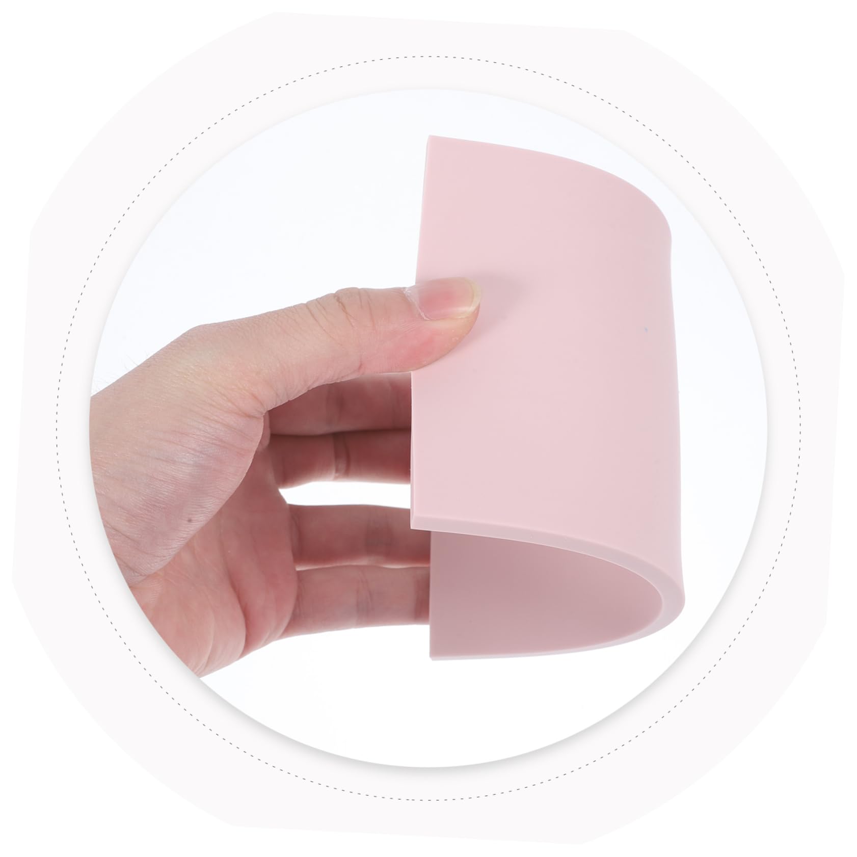 BEBEMOKO DIY Rubber Stamps Crafts 10pcs Engraved Rubber Bricks Carving Material for Stamp Blocks