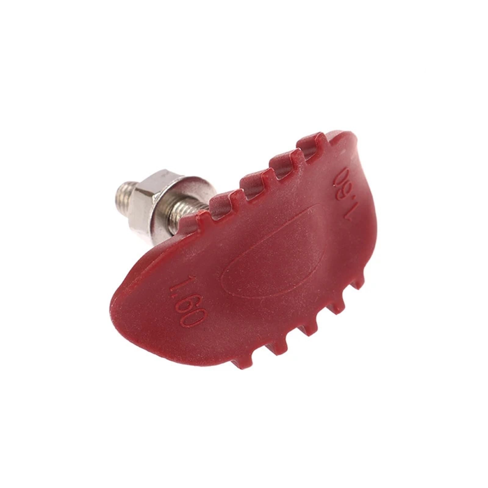 SWVYDC Red Motorcycle Wheel Rim Lock Tyre Inner Tube Safe Bolt 1.6" .85" 2.15" .50" Tire For Dirt Pit Bike Motorcycle Wheel Hub(84X53mm)