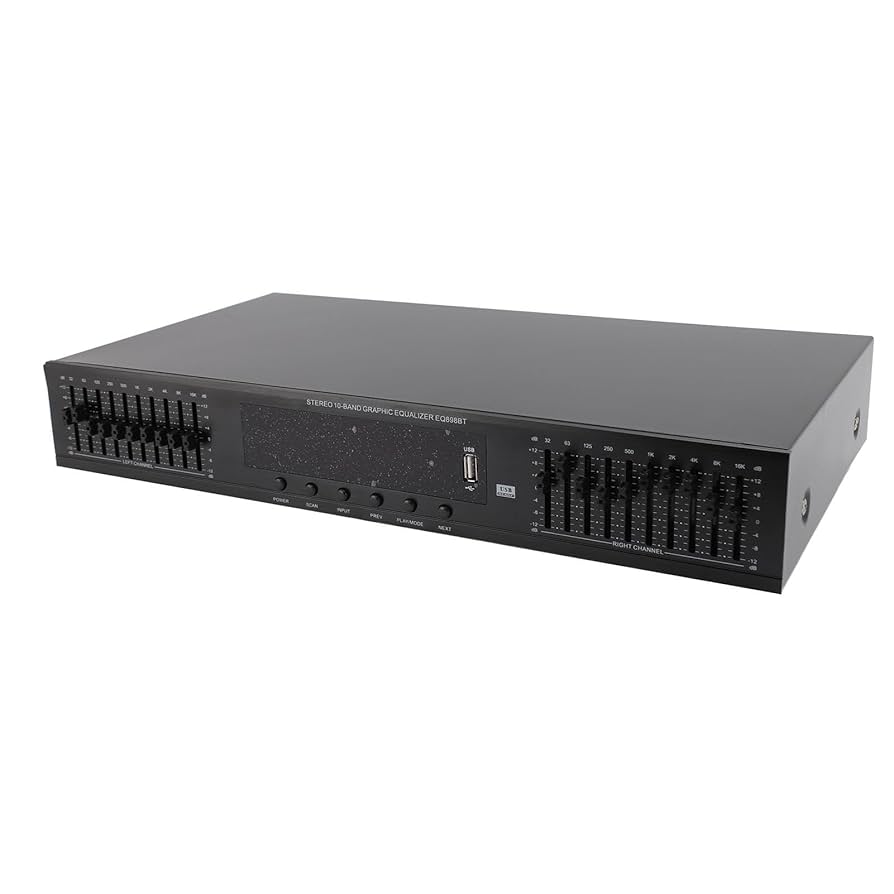 ミュージック na Amazon.com: 20-Band Audio Equalizer, Adjustable 20 Bands EQ
