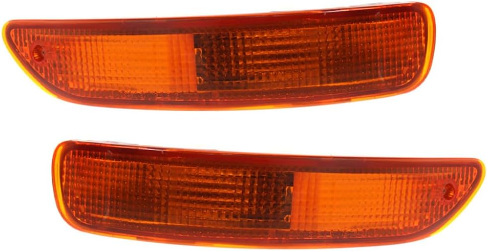 For 1993-1997 Toyota Corolla Pair Signal Lights Driver and Passenger Side Sedan/4dr wagon TO2530103 TO2531103 For 81520-12700 81510-12720
