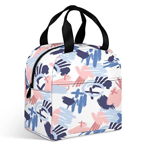 OKJK Sac Repas Isotherme,Pique-Nique Travail pour Le Travail Sac à Main bento école Pique-Nique pour l'école Femmes étanche Sacs isothermes Voyage Pique-Nique Hommes Femmes Pique-Nique Voyage Cover