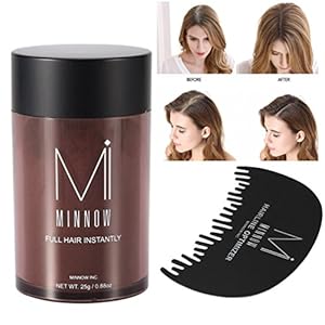 ZJchao Hair Building Fibers, Polvo para el cabello 9 colores Mujeres Hombres Calvicie Corrector Engrosamiento de Fibras…