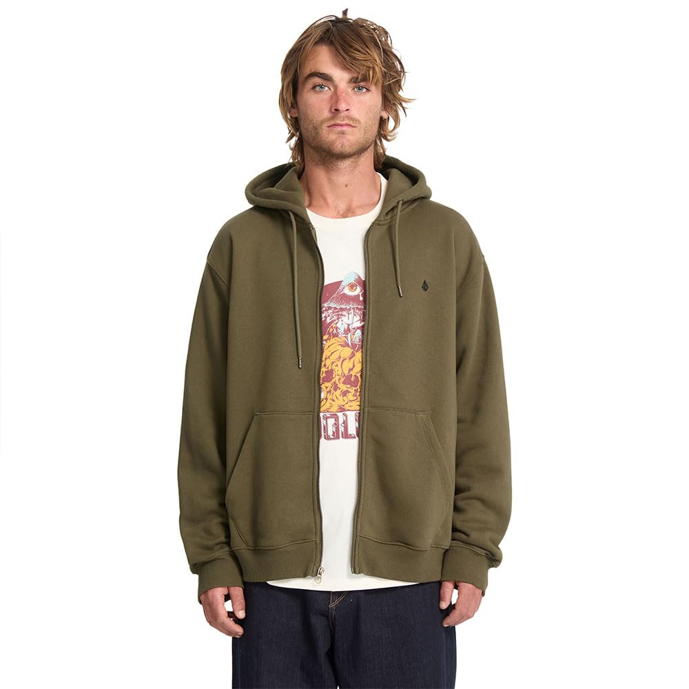 Volcom Single Stone Full Zip Fleece M molleton doux isolation thermique homme - 8