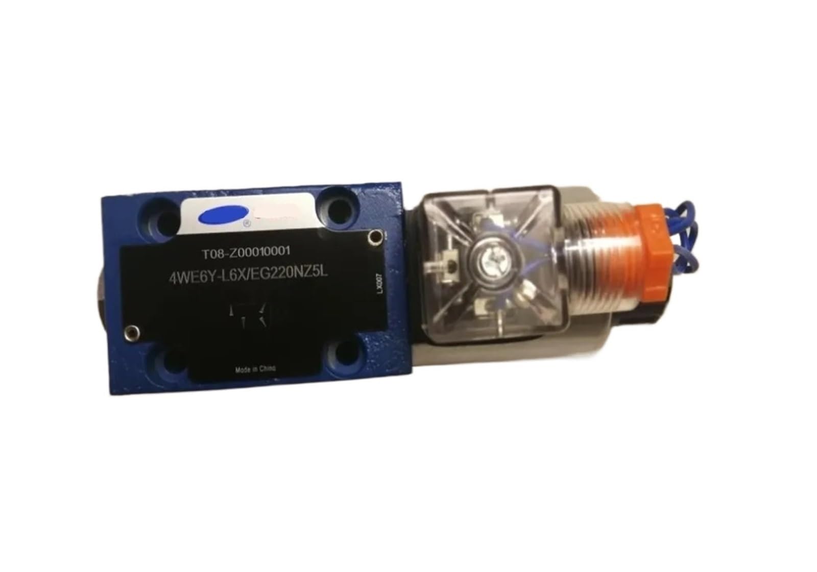 Huuoqiwy One Color Solenoid Directional Valve 4We6y-L6x/Eg24nz5l 4We6y-L6x/Eg220nz5l Magnetic Exchange Valve(4We6y-L6xeg24nz5l)