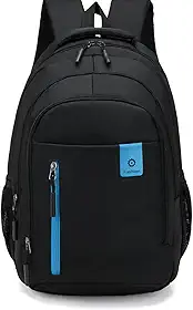 Mochila Impermeável Reforçada Escola Viagem Trabalho Faculdade (Azul)