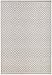 Produktbild bougari In- und Outdoor Teppich Raute Grau Creme, 80x200 cm