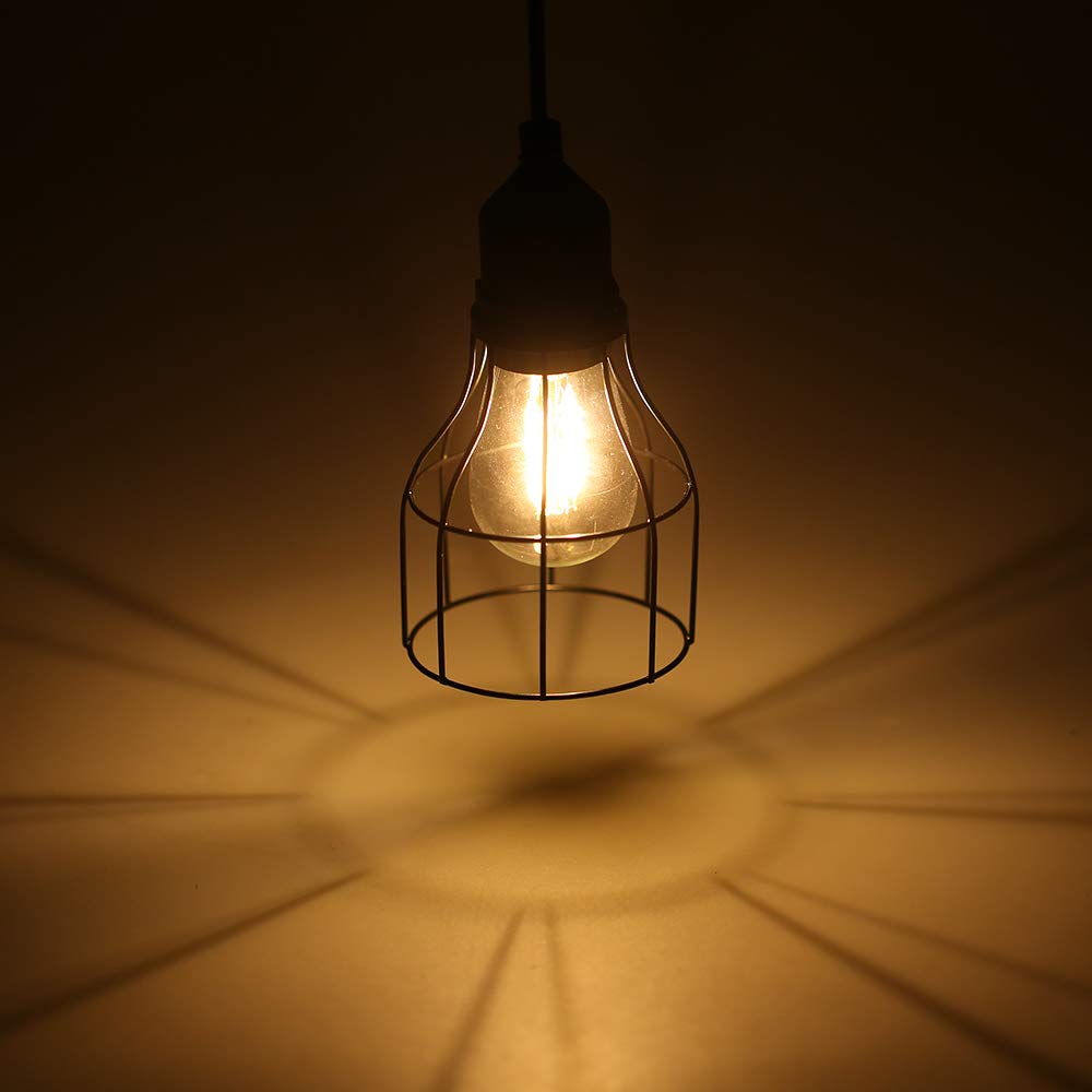 Lixada Suspension solaire E27 IP65 Étanchéité Lumière sensible Jardin
