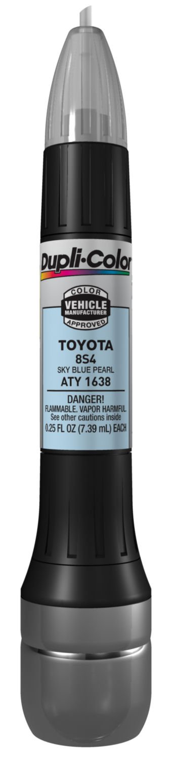 Dupli-Color ATY1638 Sky Blue Pearl Toyota Exact-Match Scratch Fix All-in-1 Touch-Up Paint - 0.5 oz.
