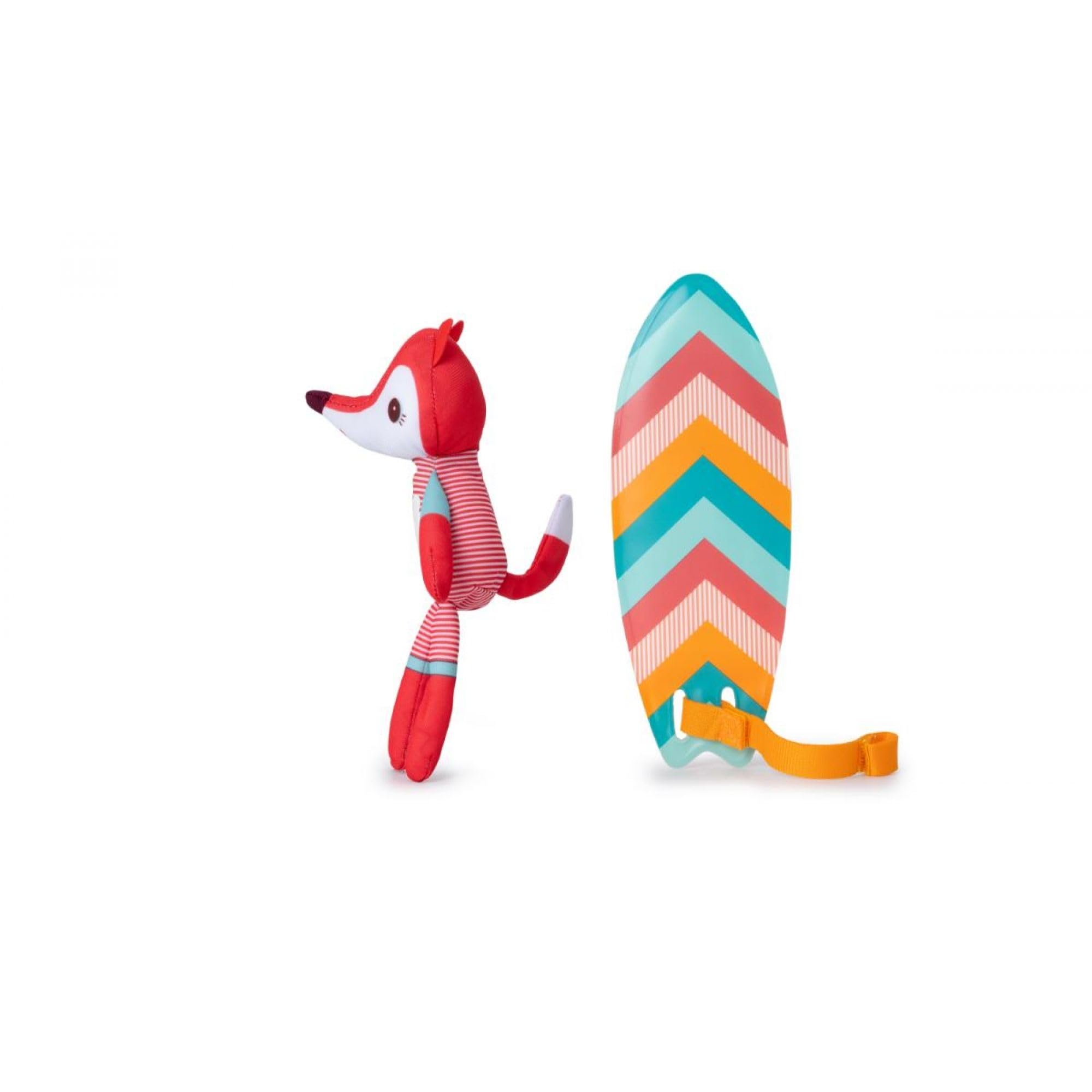 LILLIPUTIENS, Magic Surfer Alice, Interactive bath toy with color-changing effects, Drawings appear in water, Fun figurine - Image 4