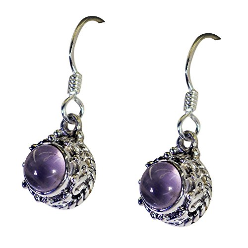 Boucles d'oreilles quartz rose argent | Le cadeau d'astrologie idéal pour elle