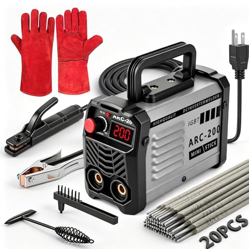 Hpoouo 200Amp Mini Stick Welder