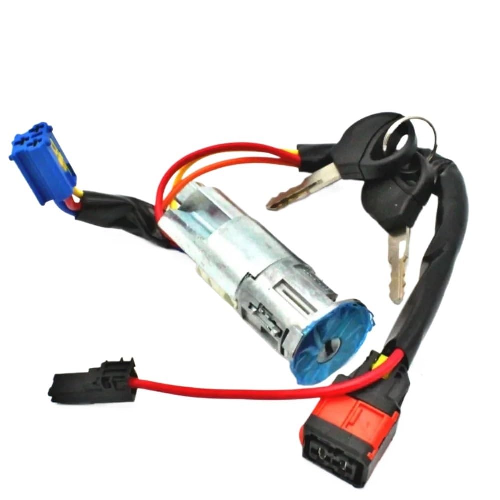 Ignition Lock 4162P0 992712 Compatible with Citroen for Xsara for Picasso 1999-2010 Ignition Starter Barrel Lock