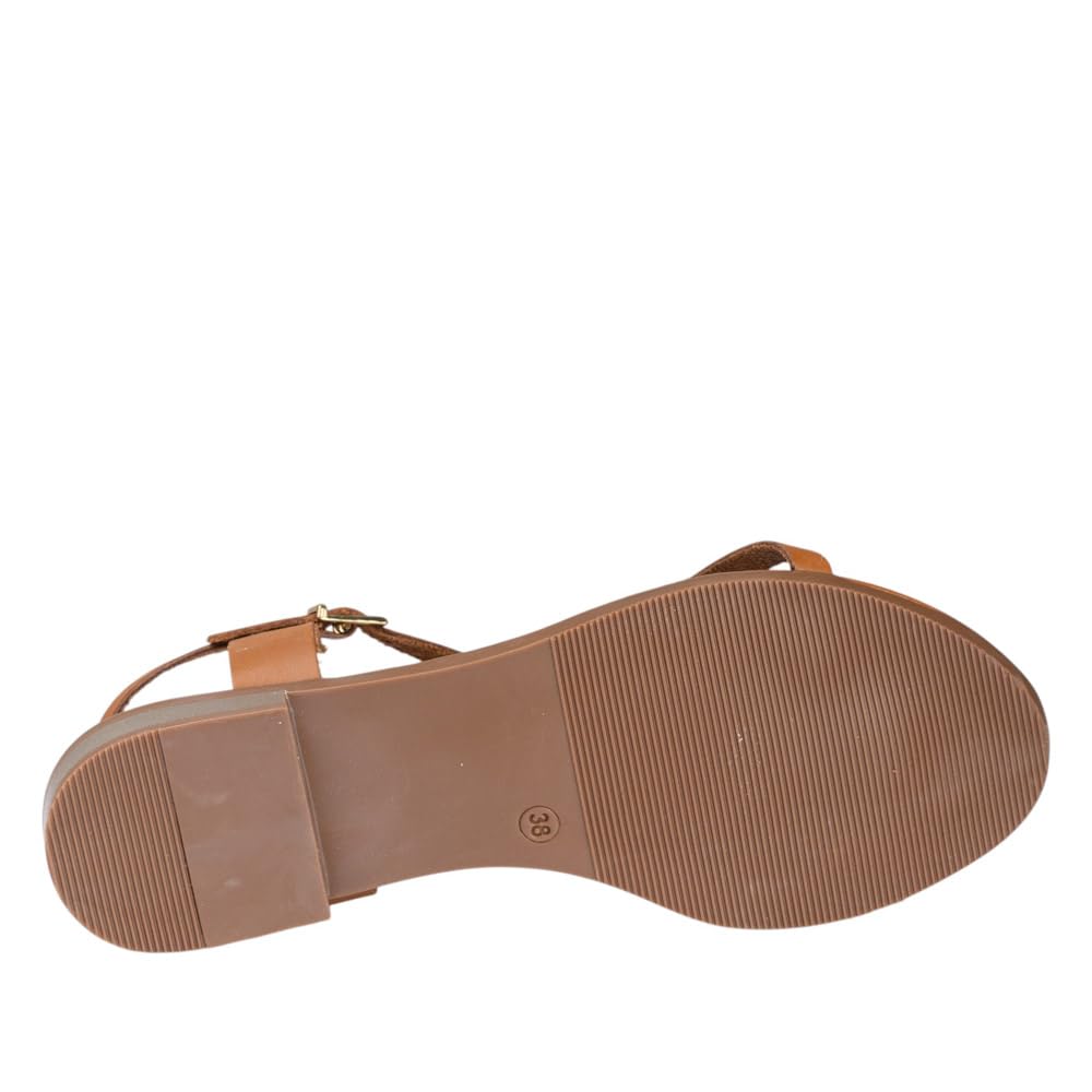 Oh!My Sandals 5863 Sandalia DE Piel Adorno Dedo Mujer
