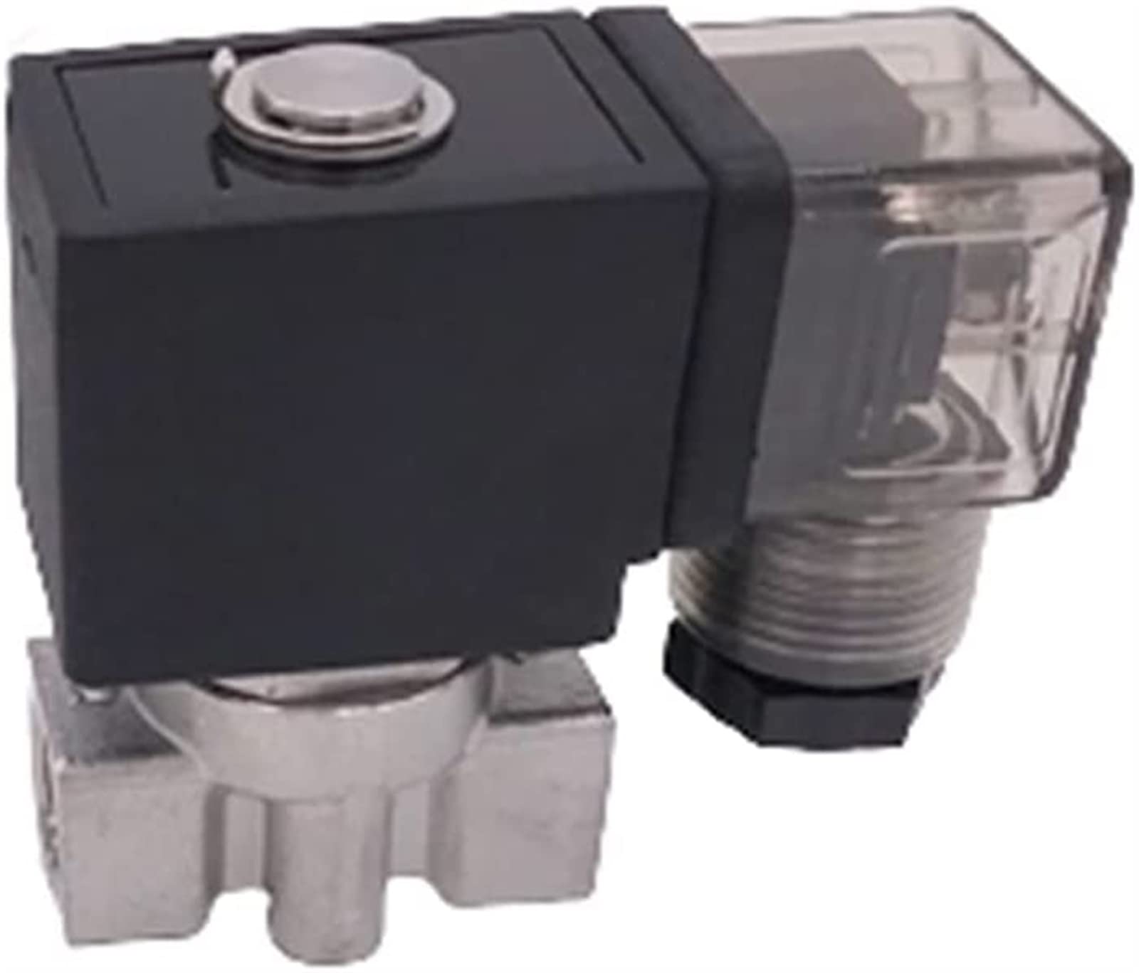 VSPPJYFG 2way Water Valve Normally Close Port G1/4inch DC12V DC24V Orifice 4mm/5mm/6mm Low Pressure Solenoid Valve Useful