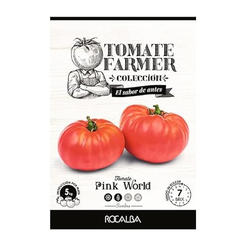 Semillas hortícolas colección Tomate Farmer Rocalba - Tomate Pink World