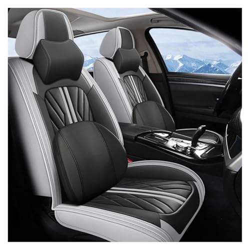 Housse de siège auto Volvo XC60 XC90 XC40 en similicuir gris universel