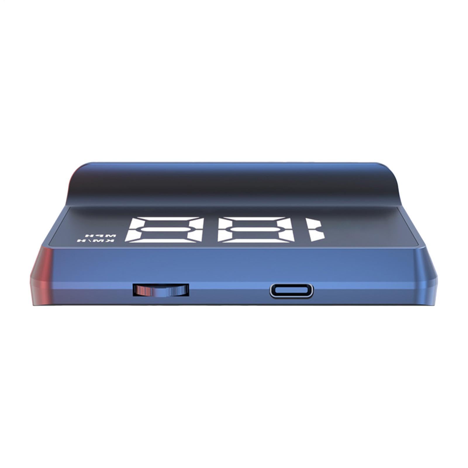 Car HUD Head Up Display, GPS Speedometer Unit USB Plug Play