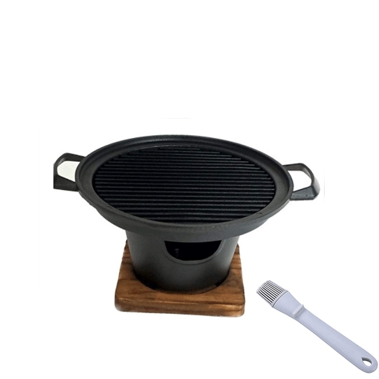Barbecue per Interni ed Esterni Griglia a Carbone Griglia per Barbecue Griglie per Barbecue da Tavolo Doppie per Uso Domestico BBQ Cucina Coreana Barbecue Antiaderente
