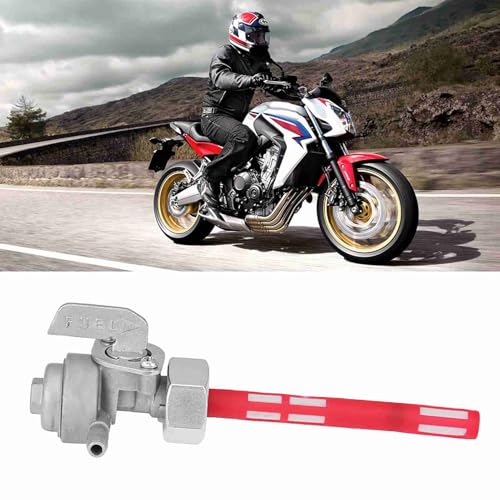 KIMISS Gas Tank Ventil, Gas Tank Kraftstoff Schaltventil Pumpe Petcock Öl Tank Schalter Petcock Ventil für CB350 CB400 CB750 CB900 CX500 CX500C CX500D