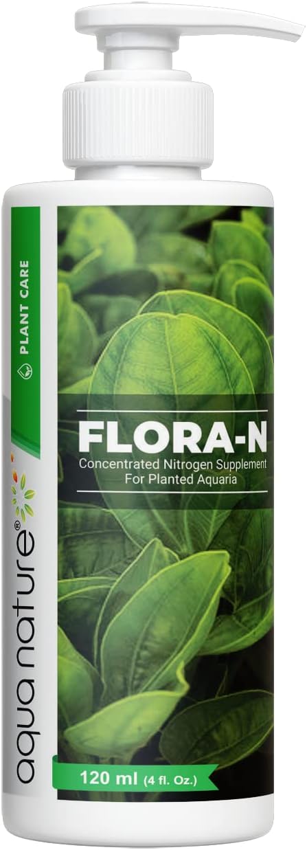 AquaNature® Flora-N Concentrated Nitrogen Supplement for Planted Aquarium (120ml)