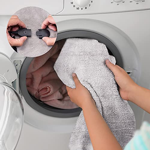 Image of Electric Car Heating Blanket Plush 3 Heat Settings, Auto Shutoff, Washable, 55 X 40, Plugs into Cars 12v and Trucks 24v Outlet, Great for Cold Weather, Tailgating, Emergency Kits, Gray