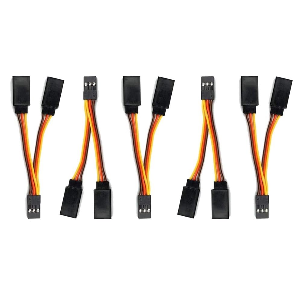 5x Servo Y-Kabelbaum 20AWG – Doppelte Empfängerv Produktbild-Vorschau 4