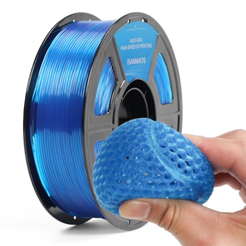 Filament iSANMATE TPU High-Speed BLUE TRANSPARENT