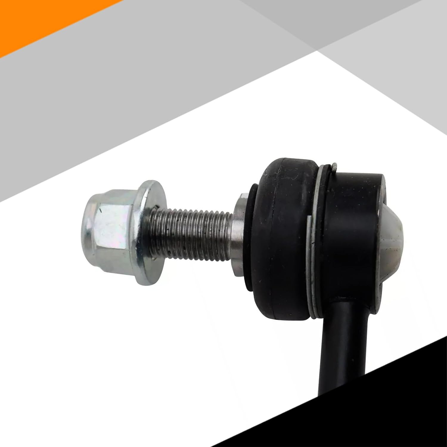 K750795 (Set of 2) Front Stabilizer Bar End Link Kit Compatible for 2017-2023 Je-ep Compass 2015-2023 Renegade,2016-2023 Fi-at 500X