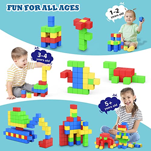 Romds Magnetic Blocks 32 Pieces,1 Inch Large Magnetic Building Blocks For Ages 3+ Year Old Boys And Girls,3D Magnetic Cubes For Kids,Preschool Stem Educational Sensory Magnet Toys #TOP3