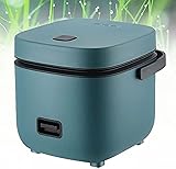 EdirFtra Ollas arroceras y vaporizadores Grandes ollas arroceras eléctricas con sartenes antiadherentes Desmontables, ollas arroceras multifuncionales adecuadas para 1-2 Personas