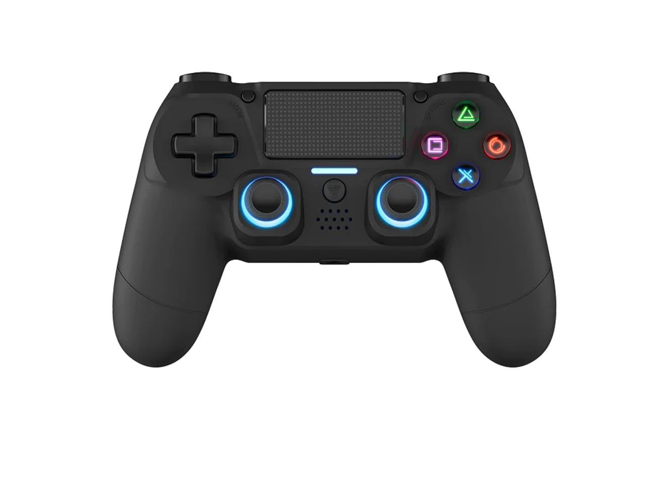 DragonShock Mizar+ Wireless Gamepad schwarz Bluetooth PS4 PC Android 620 mAh Akku