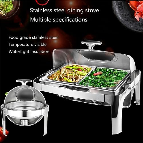Marmite à eau et buffet chaud pliable pour éviter les plats refroidis - 4