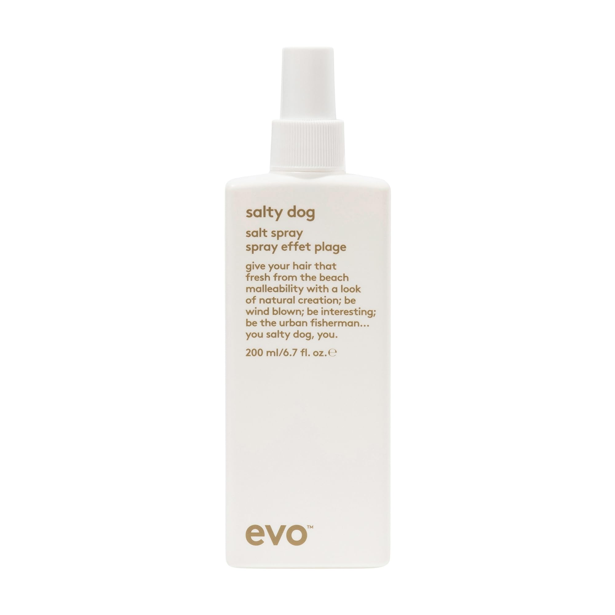 - Salty Dog Salt Spray - Hair Texture & Volume Spray - Beach Textured Hair, Natural Matte Finish