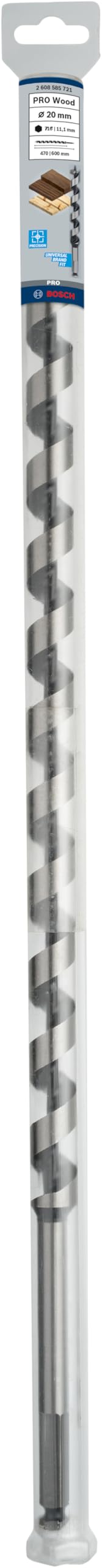 Bosch 2608585694 Mèche à simple spirale queue six pans Ø 6 mm Cote sur plats 4,8 mm Longueur 160 mm