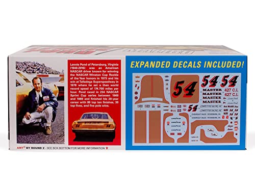 Kit Modelo 1:25 Chevy Malibu Stock Car 1974 miniatura 3