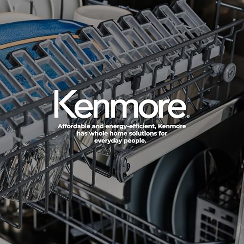 Kenmore 22-14632 24" Built-In Dishwasher - UltraWash Plus, SmartWash, Accela Wash, Sanitize Rinse, TurboDry, and Removable Third Rack - 15 Place Settings - 49 DBA - ENERGY STAR Certified - 24" - White - image 9